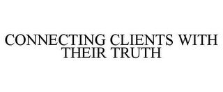 CONNECTING CLIENTS WITH THEIR TRUTH recognize phone