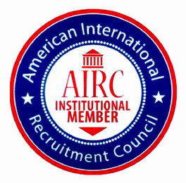 AMERICAN INTERNATIONAL RECRUITMENT COUNCIL AIRC INSTITUTIONAL MEMBER