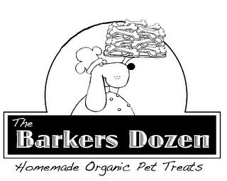 THE BARKERS DOZEN HOMEMADE ORGANIC PET TREATS