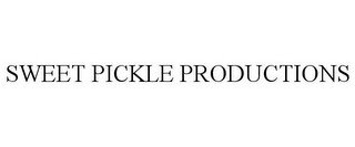 SWEET PICKLE PRODUCTIONS recognize phone