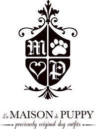 M P LA MAISON DE PUPPY, PRECIOUSLY ORIGINAL DOG OUTFITS