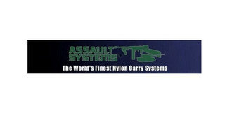ASSAULT SYSTEMS THE WORLD'S FINEST NYLON CARRY SYSTEMS recognize phone