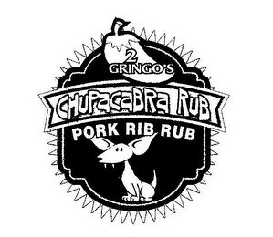 2 GRINGO'S CHUPACABRA RUB PORK RIB RUB